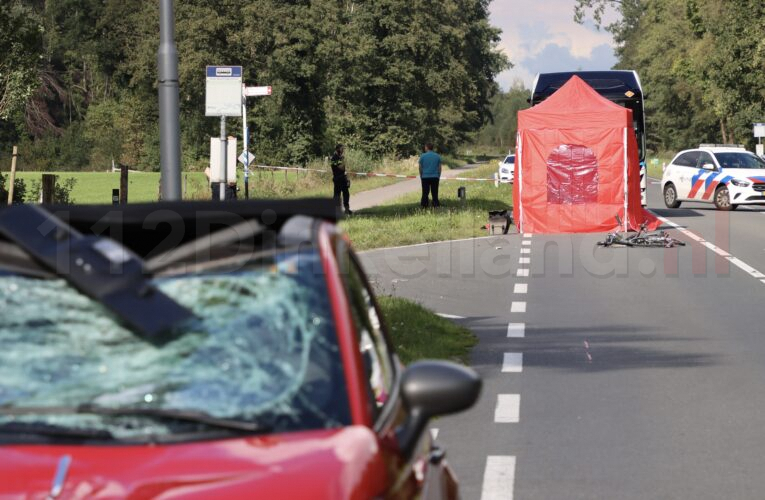 Video: Fietser overleden bij aanrijding in Weerselo